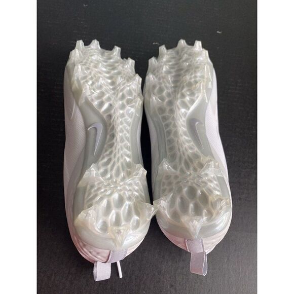 Nike Alpha Huarache 8 Pro Lacrosse Cleats CW4439-110 White Men’s Size 13 - Picture 10 of 11